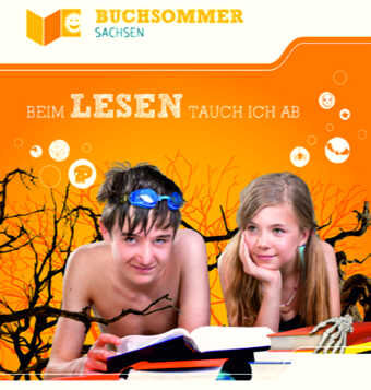 Plakat Buchsommer Sachsen