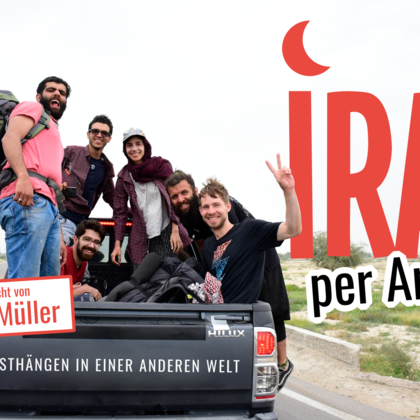 Iran per Anhalter - Titelbild