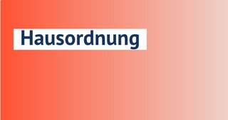 Hausordnung